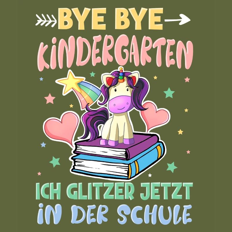 Bye Bye Kindergarten Einschulung