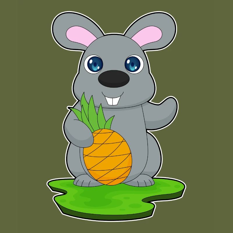 Bunny Pineapple Fruit
