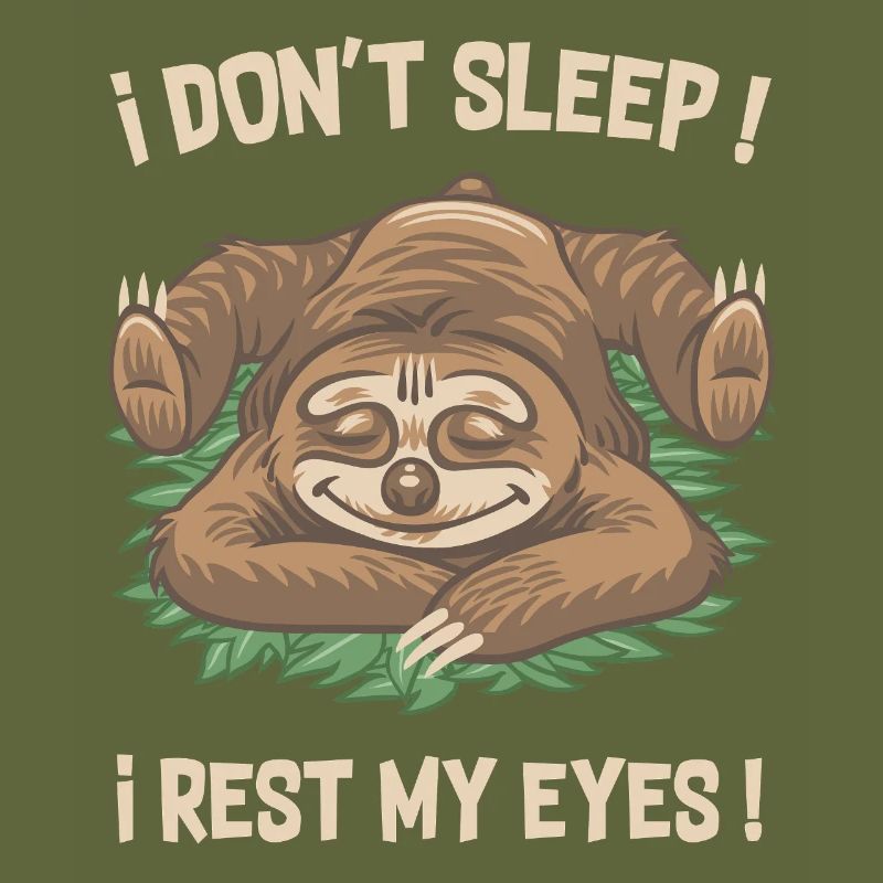Sloth don't sleep !