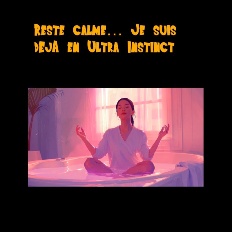 Reste Calme..... Je suis deja en Ultra Instinct