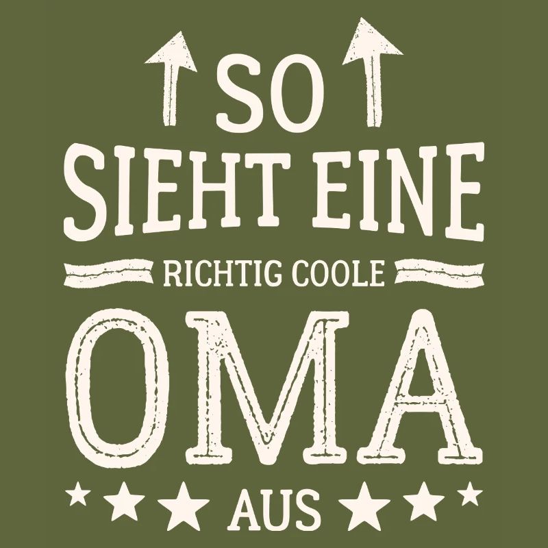So sieht eine coole Oma aus Beste Großmutter