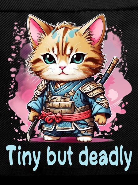 Japanese Kawaii Ninja Cat