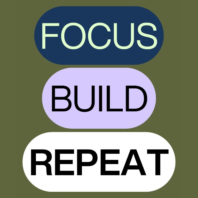 Focus, Build, Repeat – Creator Mindset