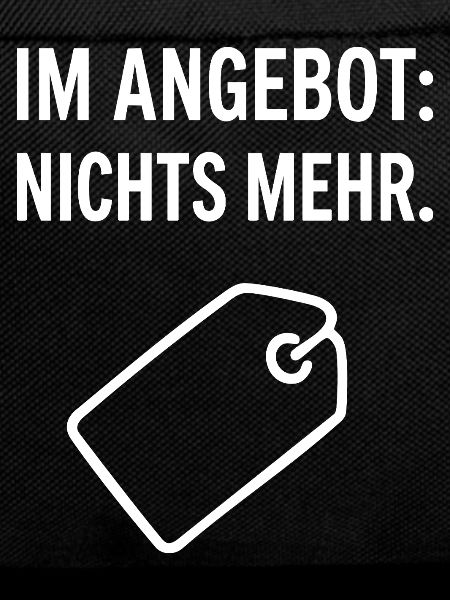 Scherz design: im Angebot nichts mehr