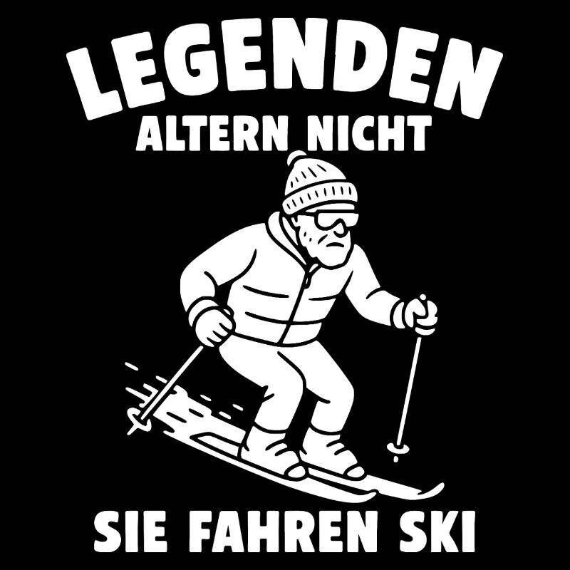 Legends don't age – they ski