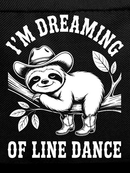 Sloth Cowboy Dancing Line Dance