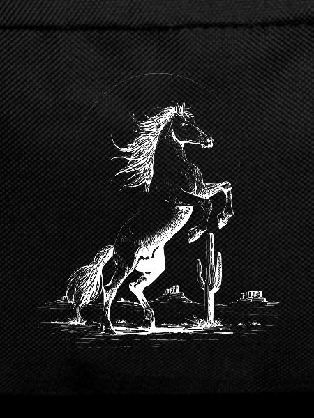 Emblème de l’étalon élevant