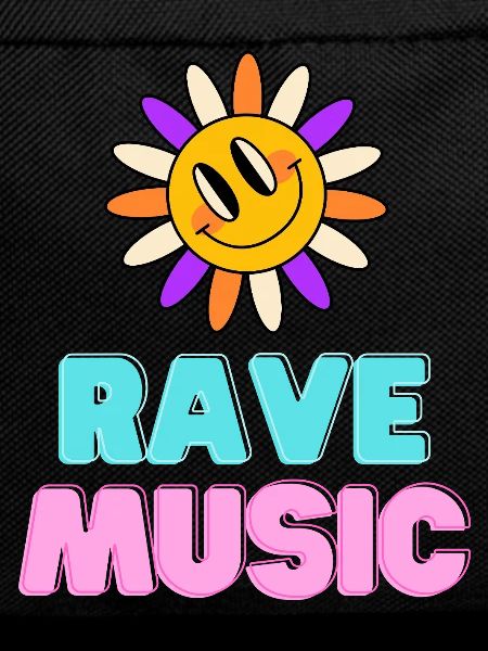 Sunshine Rave Music Neon Design
