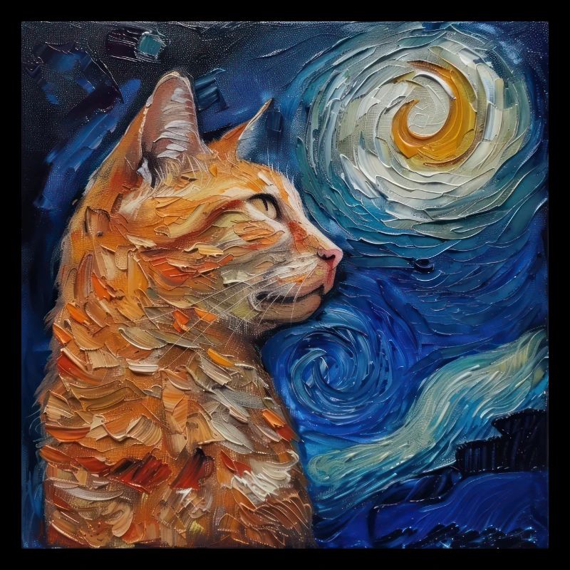 Chat, Motif De Chat