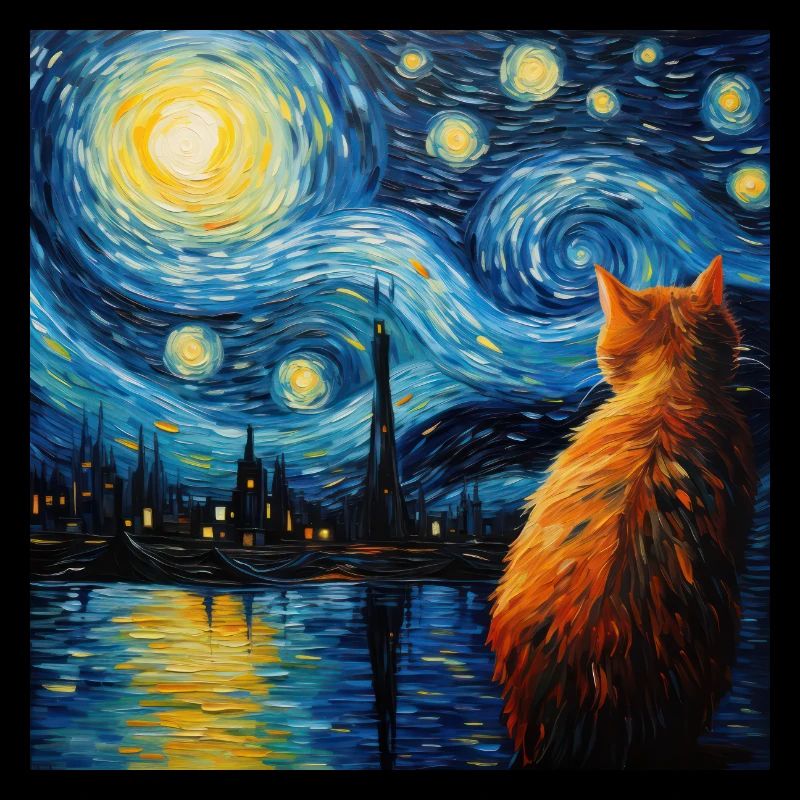 Chat, Motif De Chat