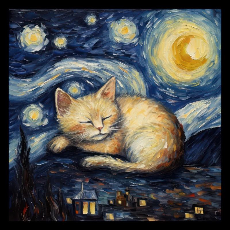 Chat, motif de chat, cadeau