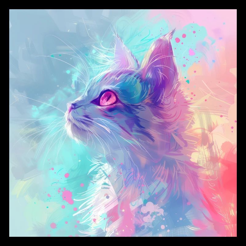 chat, motif de chat, anime, cadeau, idées cadeaux