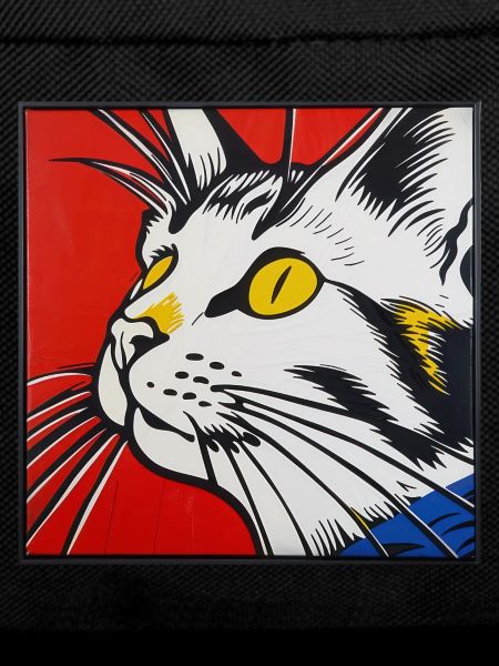 Cat, cat motif, comic