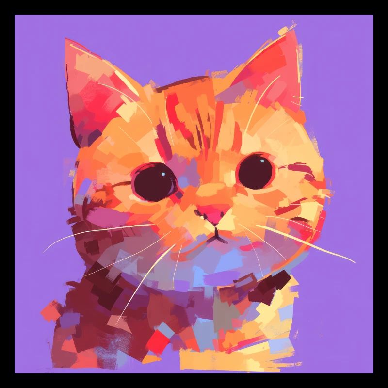 Chat, Motif De Chat