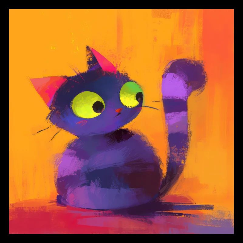 Chat, Motif De Chat