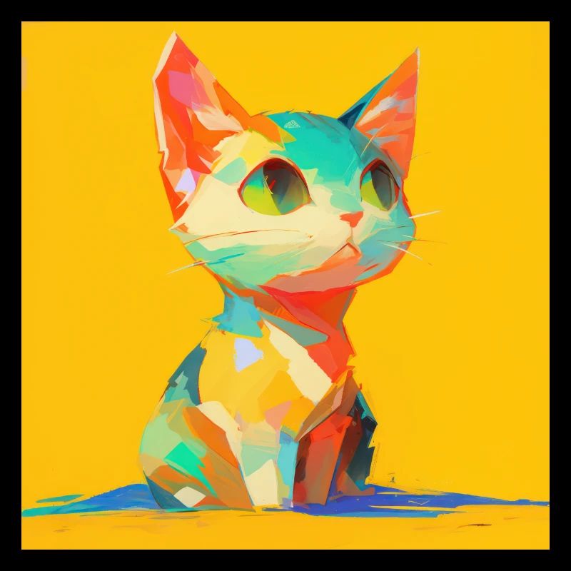 Chat, Motif De Chat