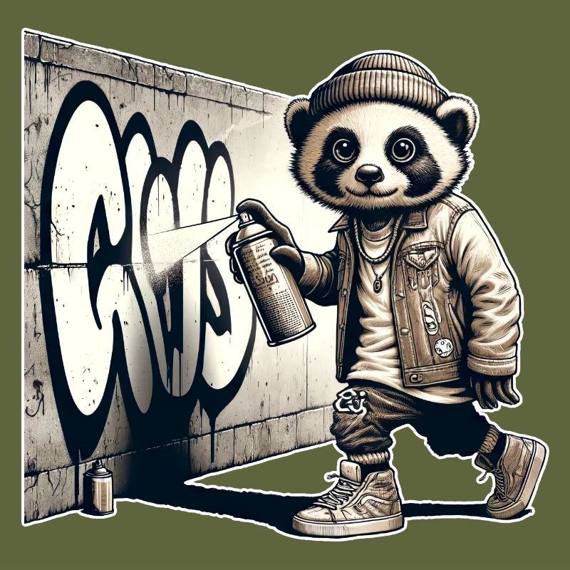 Panda Graffiti