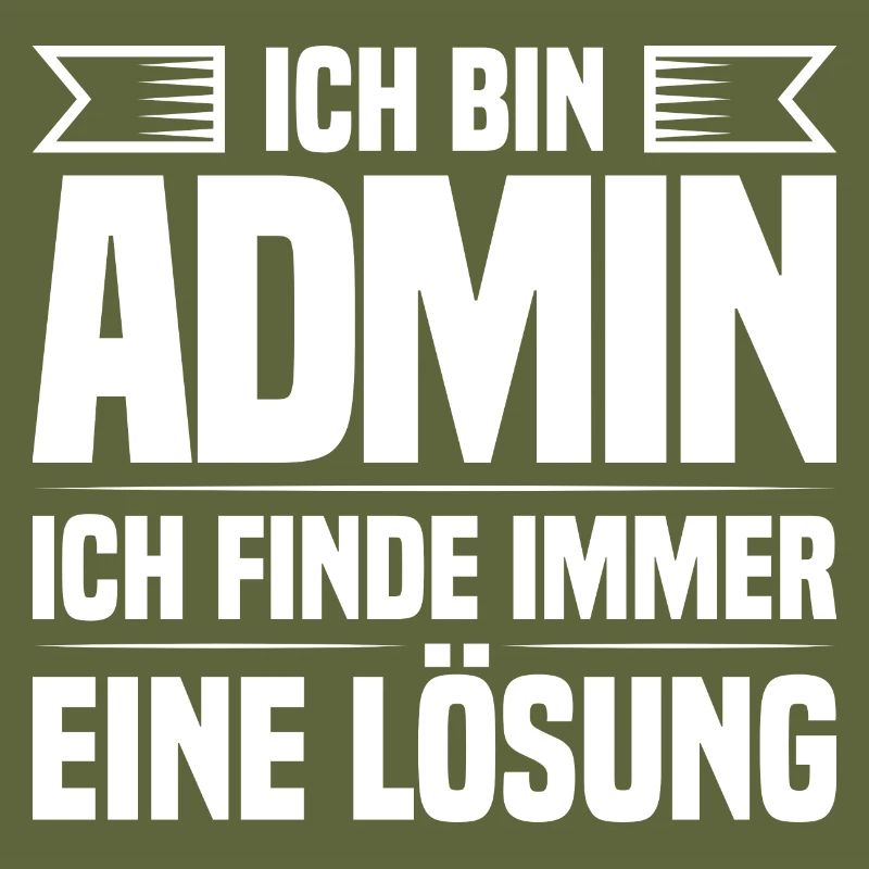 Administrator IT-ler Support Lösung Sysadmin Admin