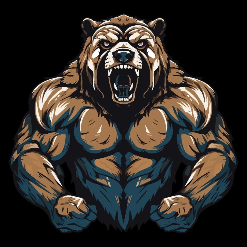Grizzly Bär Beast