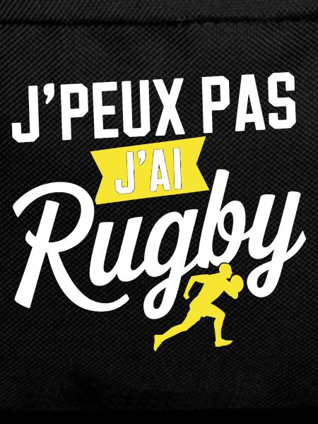 I can't I have rugby