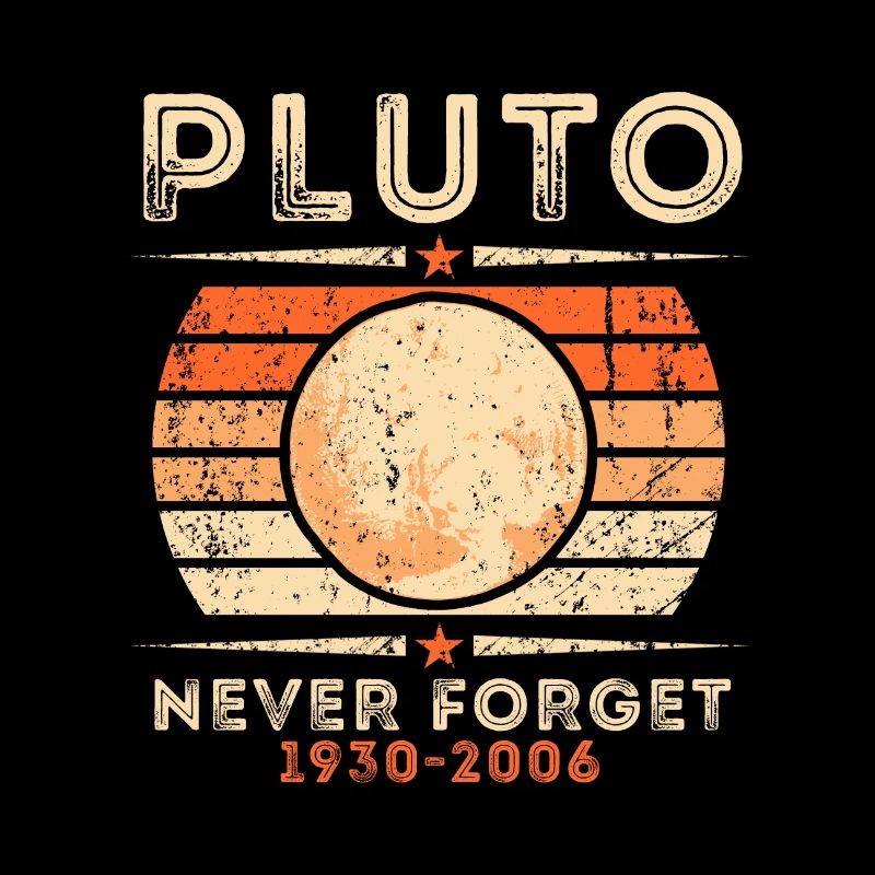 Pluto Retro Keepsake