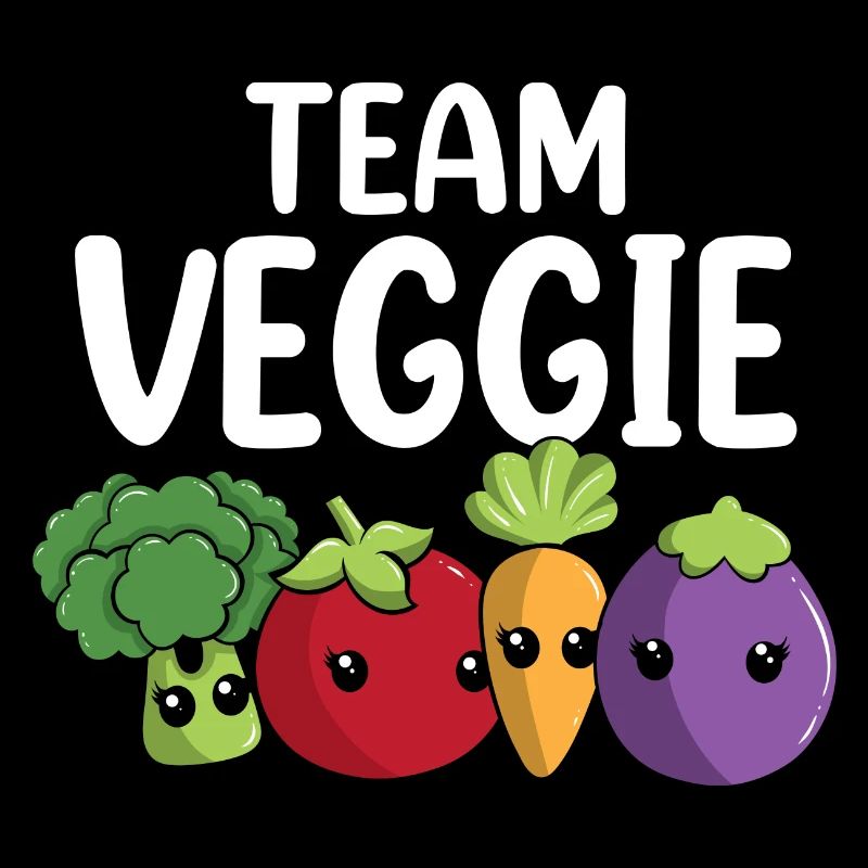 Team Veggie Vegetarian Vegan Veganism
