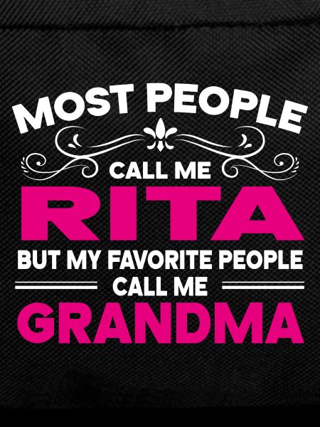 Rita Name Funny Personalized Grandma