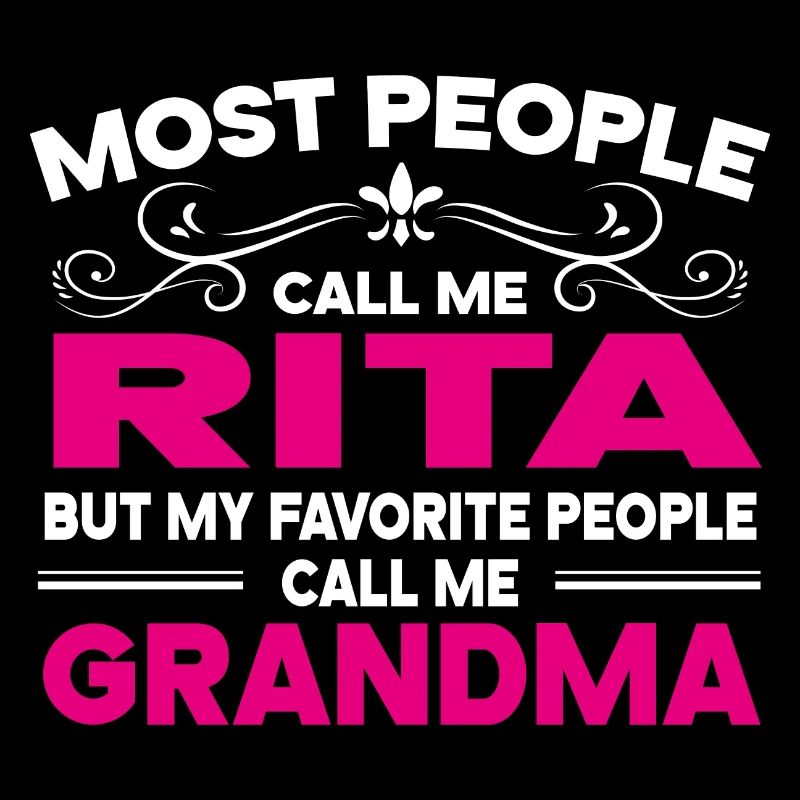 Rita Name Funny Personalized Grandma