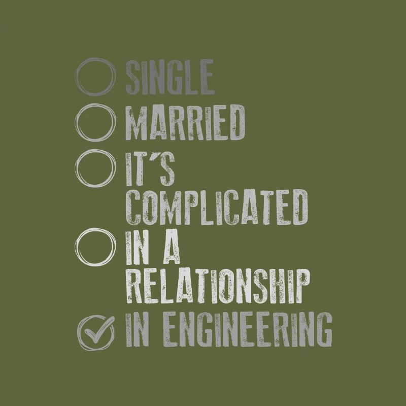 Engineer Gift It's Complicated In Engineering