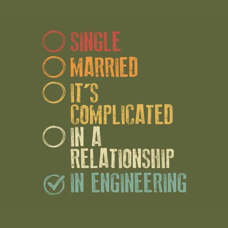 Engineer Gift It's Complicated In Engineering Gift