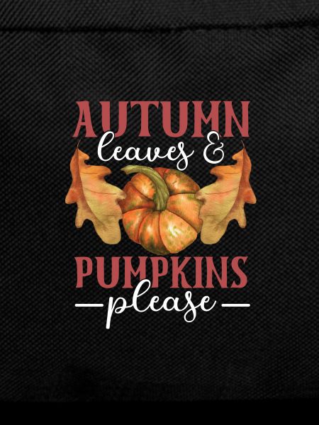 Autumn Leaves Pumpkin Please Thanksgiving