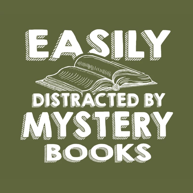 Mystery Book Lover Geschenk leicht abgelenkt von