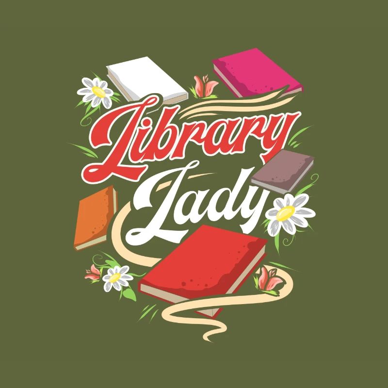 Livre Lover Gift Fun Library Lady Reader