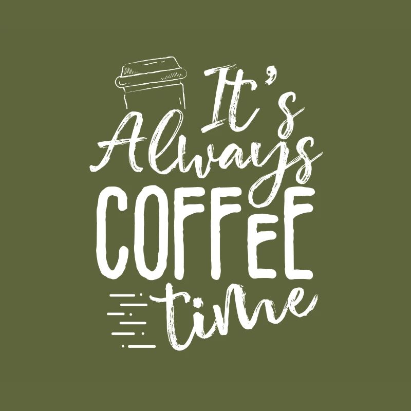 Kaffee Trinker Geschenk Immer Kaffee Zeit Kaffee