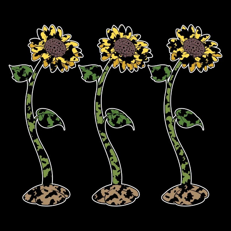 Kuh Sonnenblume Bauernhof Tier Geschenk Kuh Muster