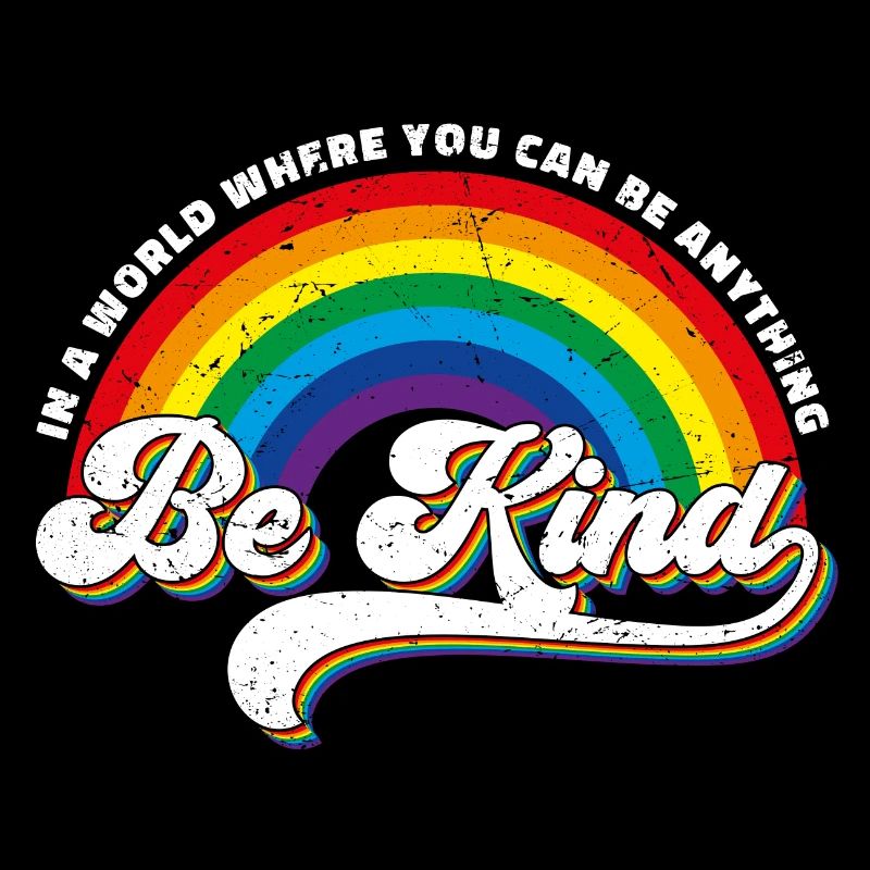 Be Kind LGBT Rainbow