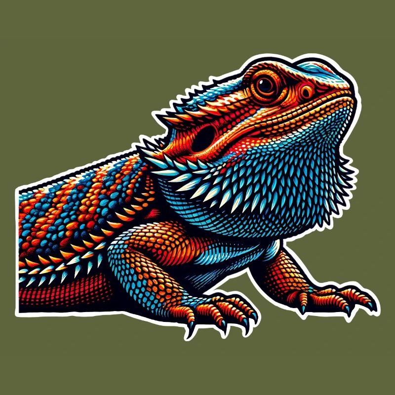 Bartagame Bartagamen Dragon barbu