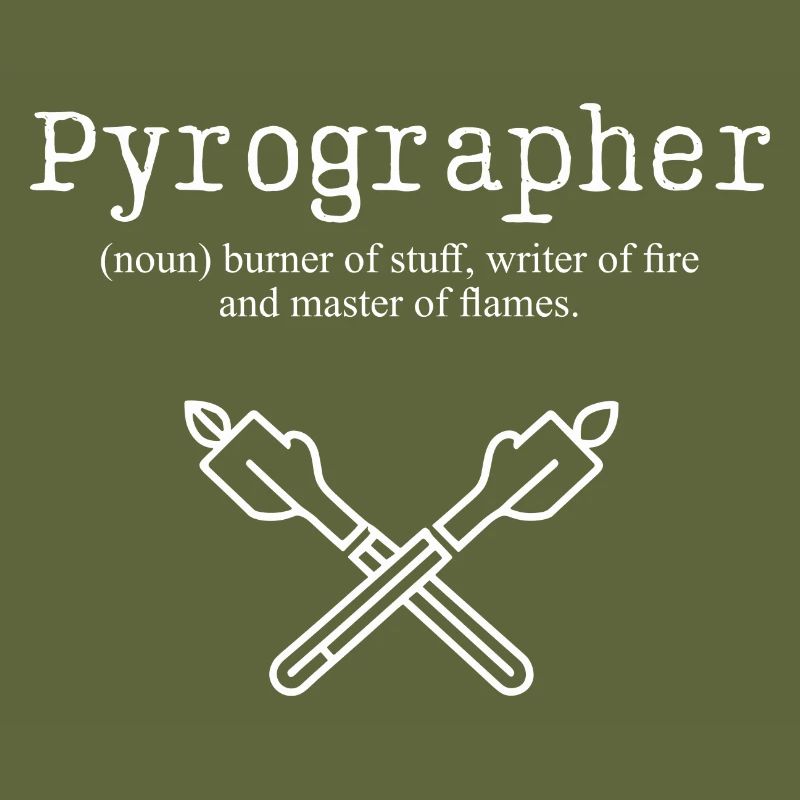 Pyrograph Brenner der Stoffmeisterschaft