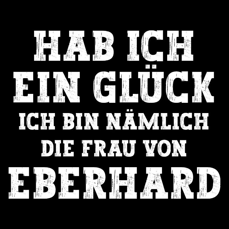 Ich bin die Frau von Eberhard Hochzeit
