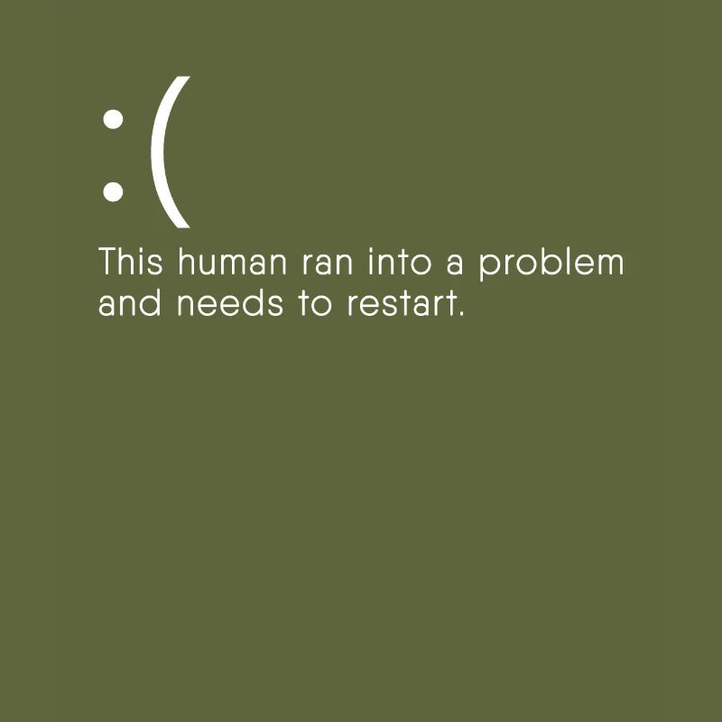 Computer Blue Screen