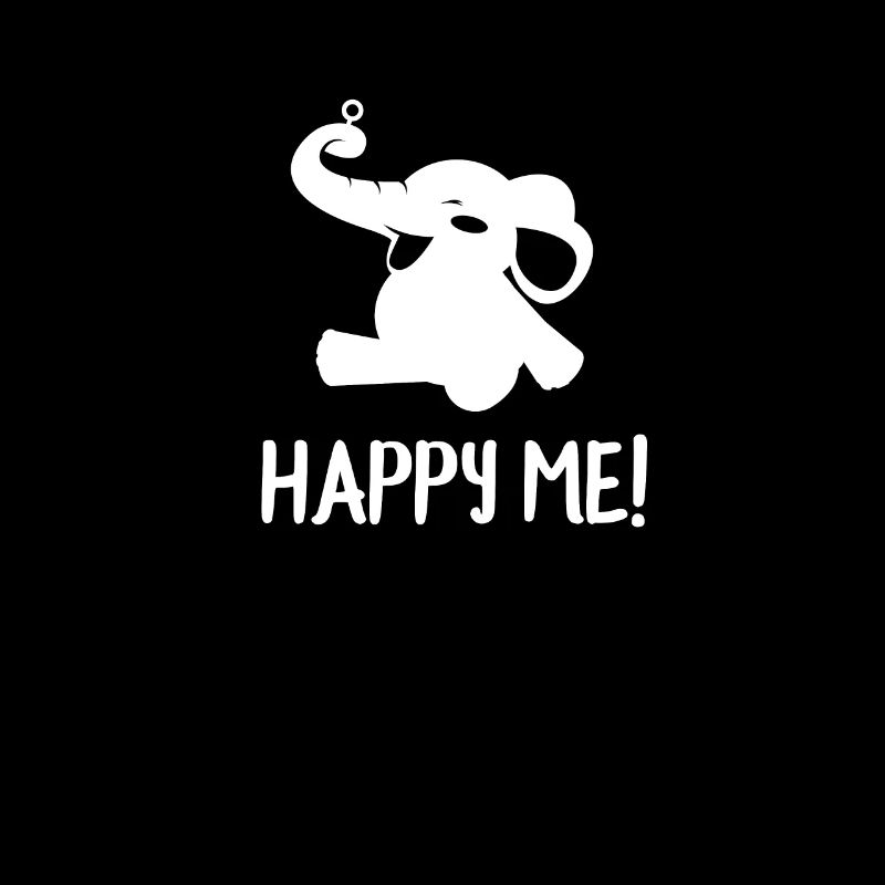 Éléphant - éléphant heureux moi!