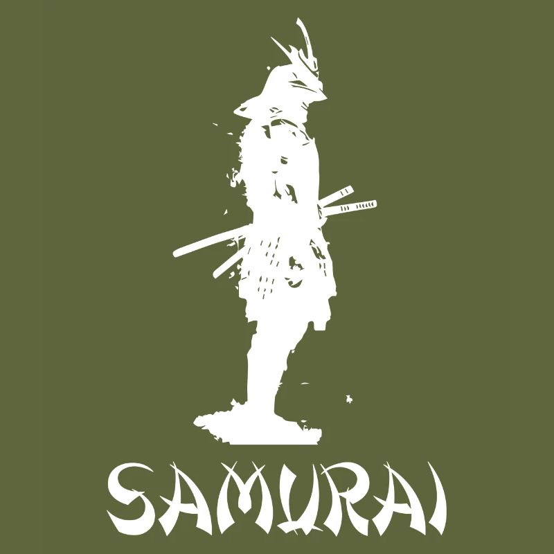 cool Japanese samurai