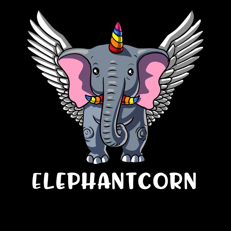 Éléphant licorne éléphant