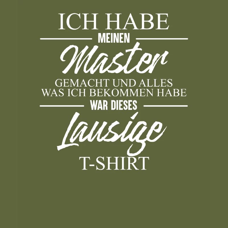 Master's Degree Students