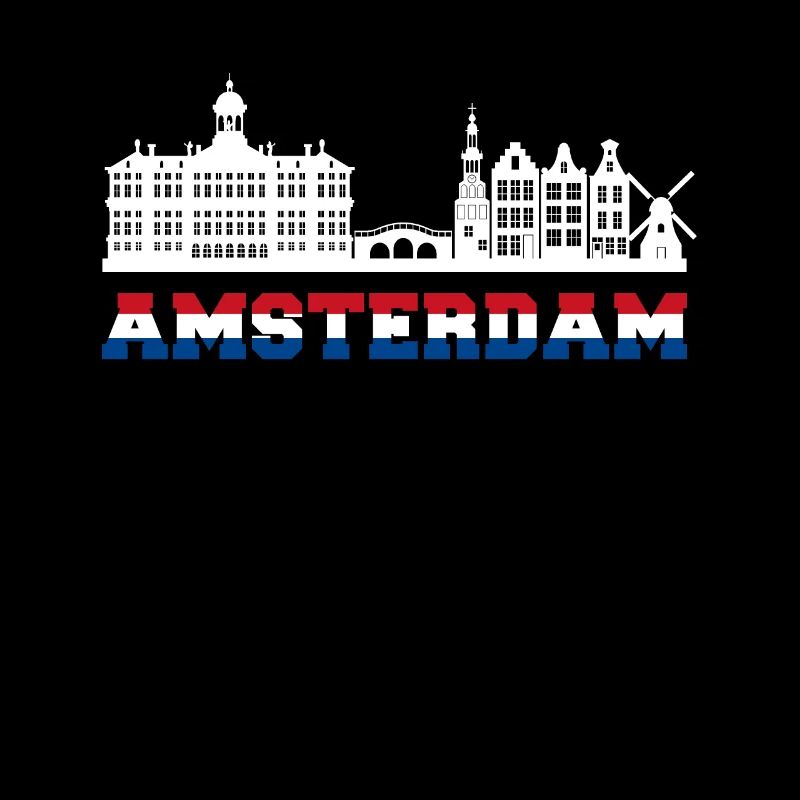 Amsterdam skyline Pays-Bas vacances