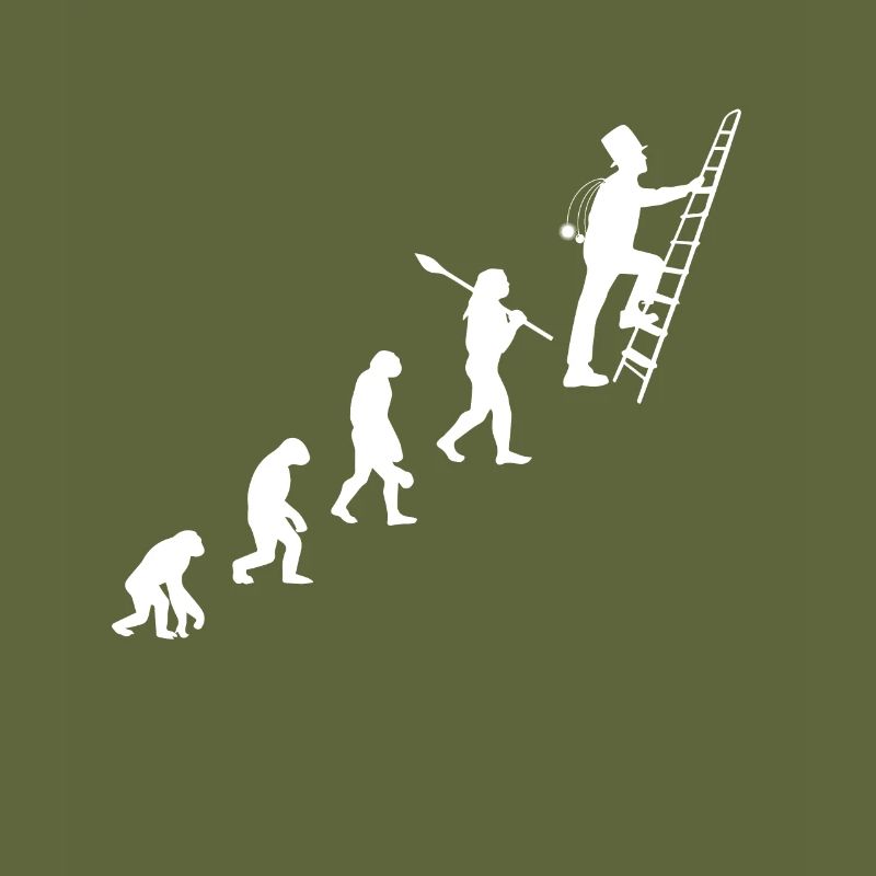 Schornsteinfeger Glück Evolution Geschenk