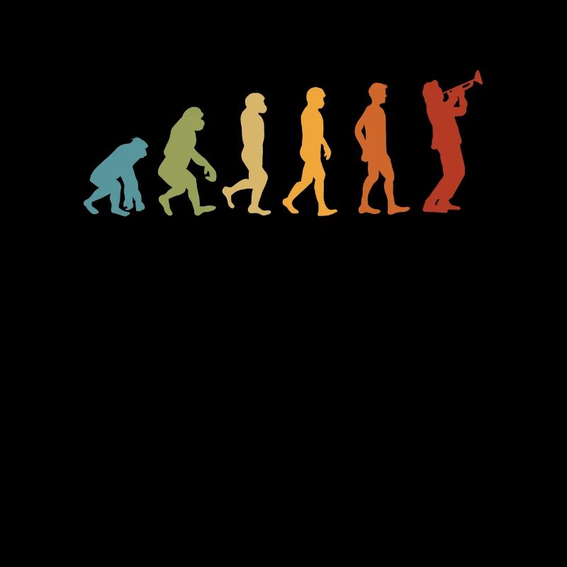 Trompete Evolution Trompeten Band Musiker Geschenk