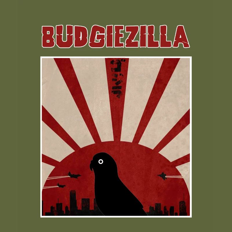 Conception de perruche Budgerigar Budgie