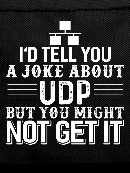 Computer Science Programmer UDP Joke