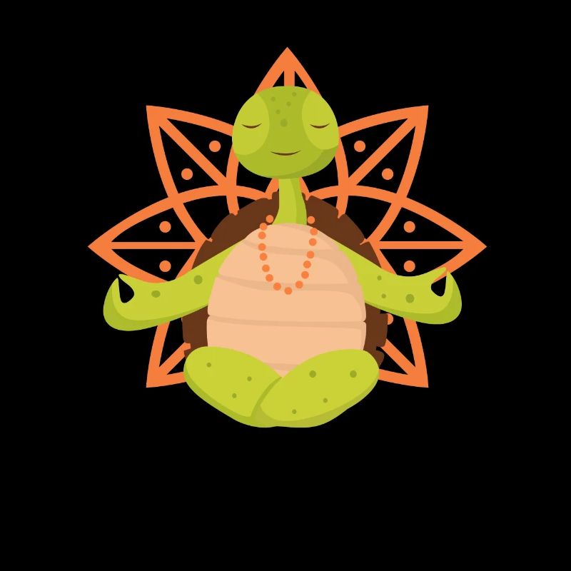 Yoga turtle